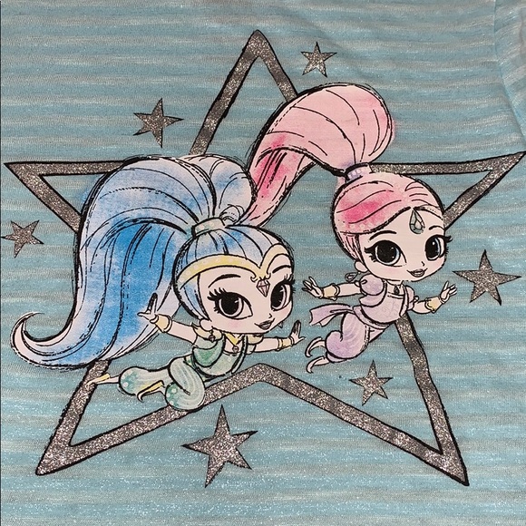 🎃3+ for $5 each! 🎃 shimmers &shine tee - Picture 2 of 3